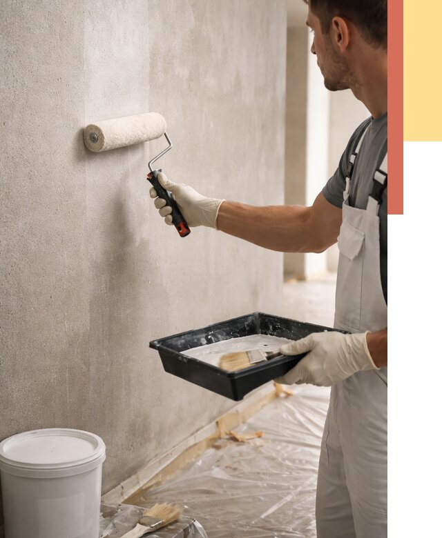 Грунтовка стен в Кирово-чепецке от 2392 руб. м2 — быстро, недорого, с материалом | ОТДЕЛОЧНИК-Крв