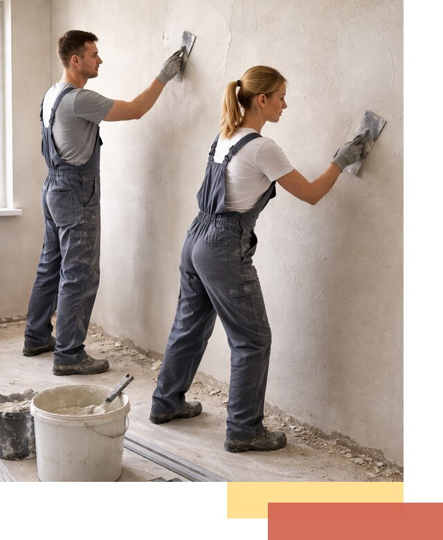 Штукатурка стен под обои в Кирово-чепецке профессионально и быстро