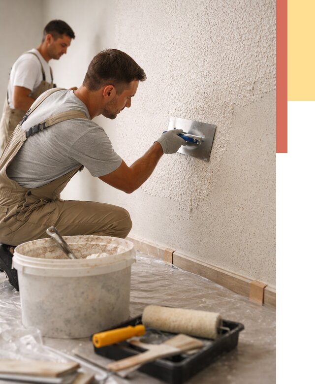 Нанесение жидких обоев в Кирово-чепецке от 8156 руб./м2 — быстро и недорого | ОТДЕЛОЧНИК-Крв