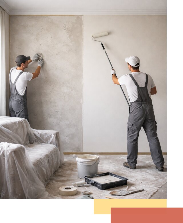 Покраска стен антивандальной краской в Кирово-чепецке