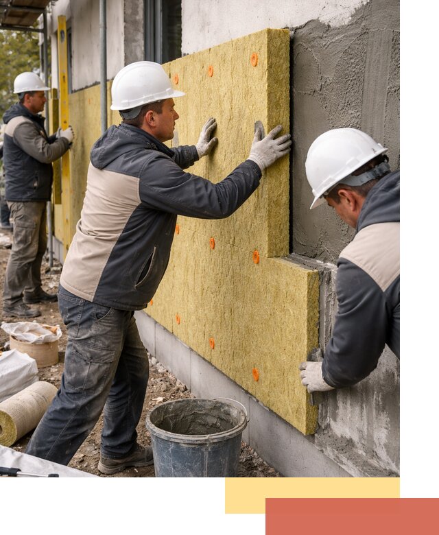 Утепление стен минватой в Кирово-чепецке — тепло и звукоизоляция