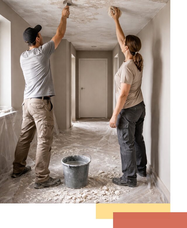 Удаление побелки с потолка в Кирово-чепецке — быстро и аккуратно