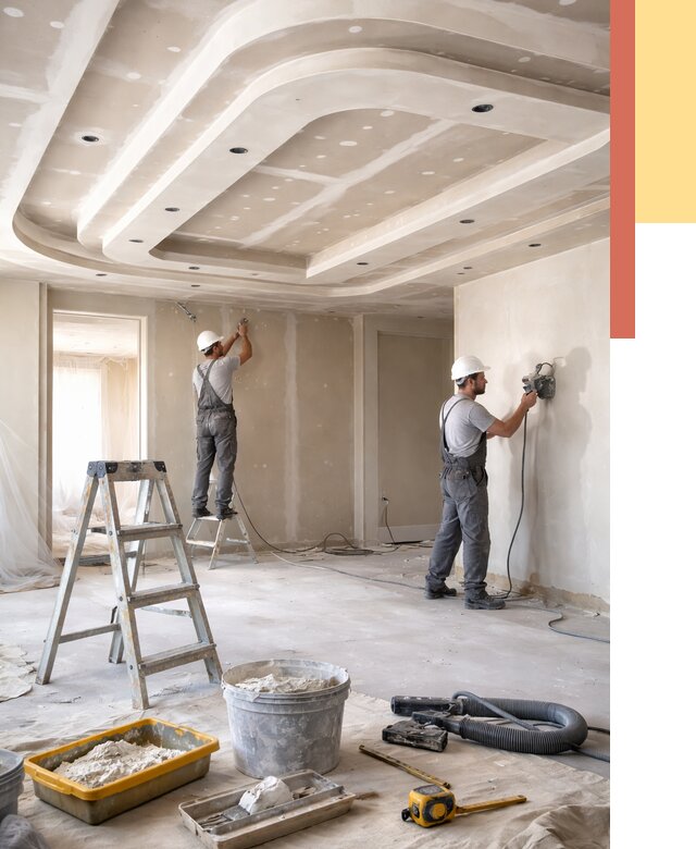 Многоуровневый потолок из гипсокартона в Кирово-чепецке от 816 руб. под ключ | ОТДЕЛОЧНИК-Крв