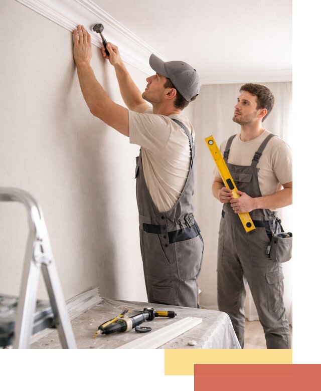 Монтаж потолочного плинтуса в Кирово-чепецке качественно и быстро